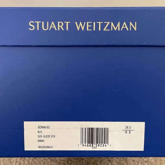 Stuart Weitzman Genna Suede Over-the-Knee Boots - Picture 9 of 9